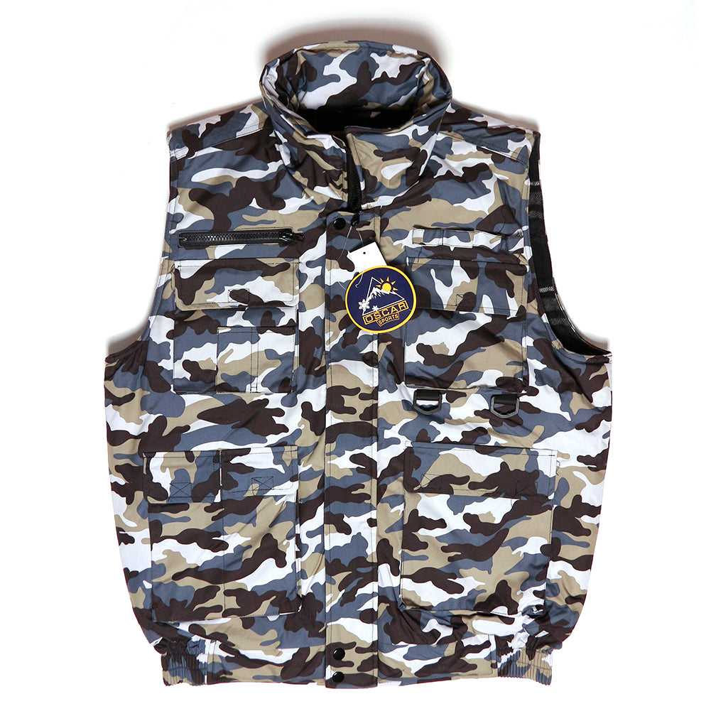 Grey Beige White Camo