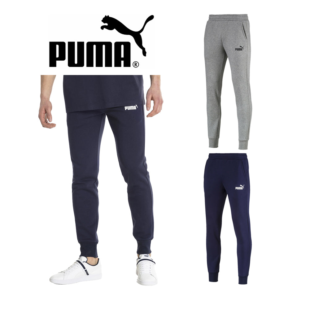 Puma Essentials Men's 852428 Slim Fit Fleece Knit Jogger Pants