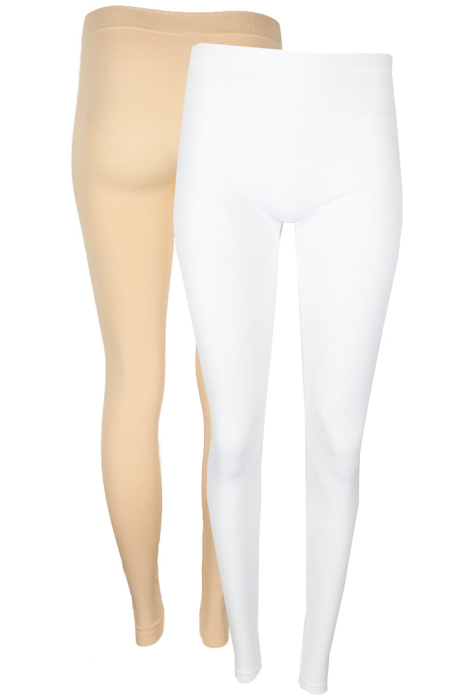 Beige White