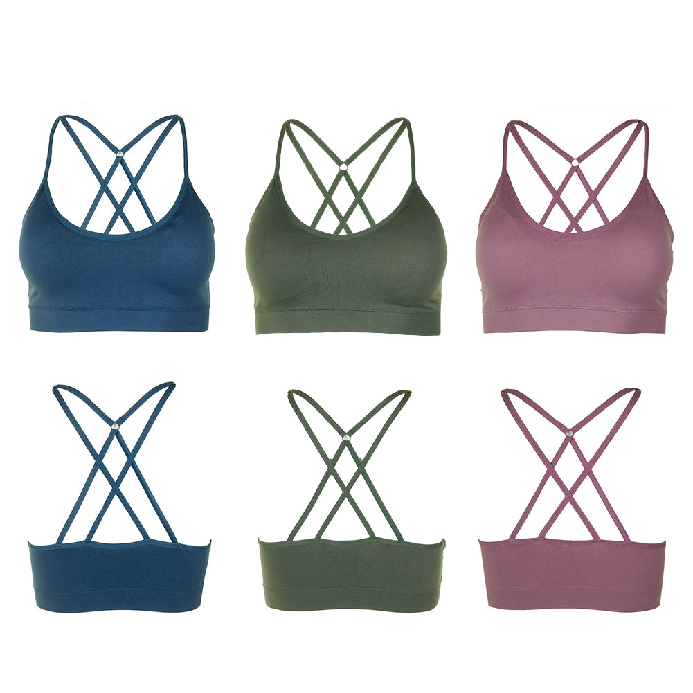 3 Pack-Blue Green Pink