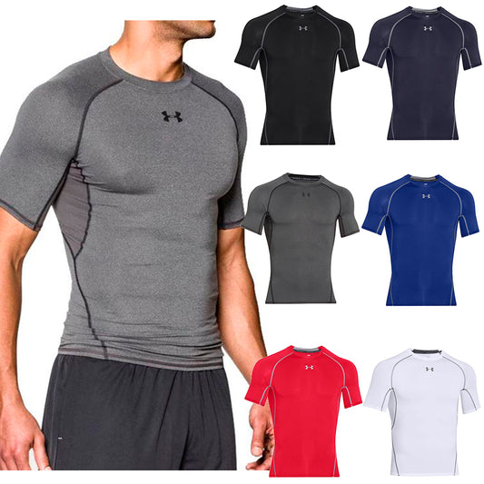 Under Armour UA HeatGear Armour Tee Compression Short Sleeve T-Shirt 1257468