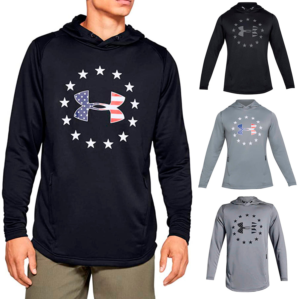 Under Armour Men's Athletic Hoodie UA Freedom Tech Terry Tactical Hoody 1323105