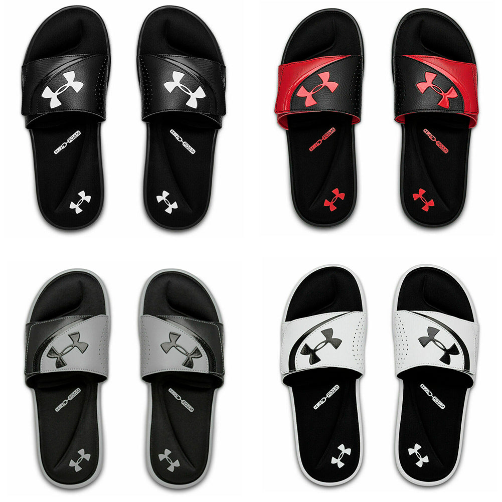 Under Armour Men's UA Ignite VI Slides Athletic Sandals Flip Flop Foam 3022711