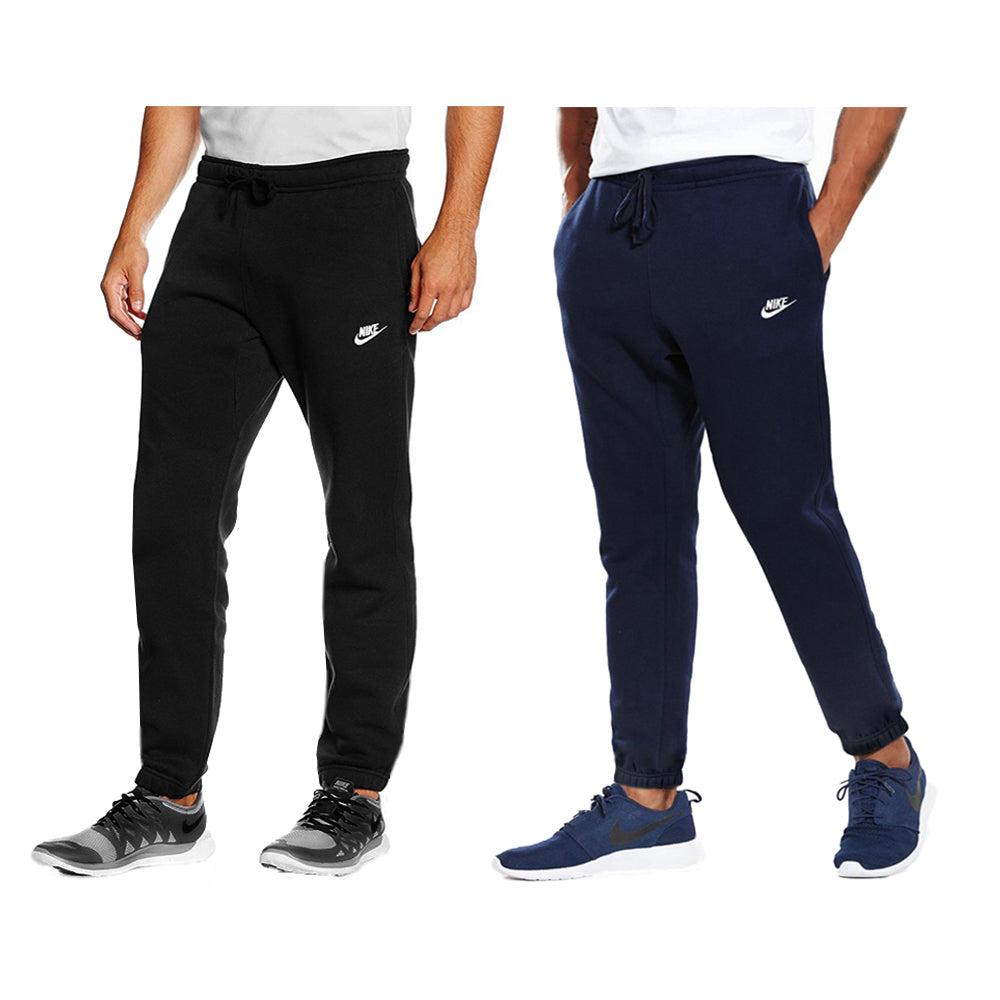 Nike Men's Fleece Jogger Pants With Drawstring Waist and Back Pocket