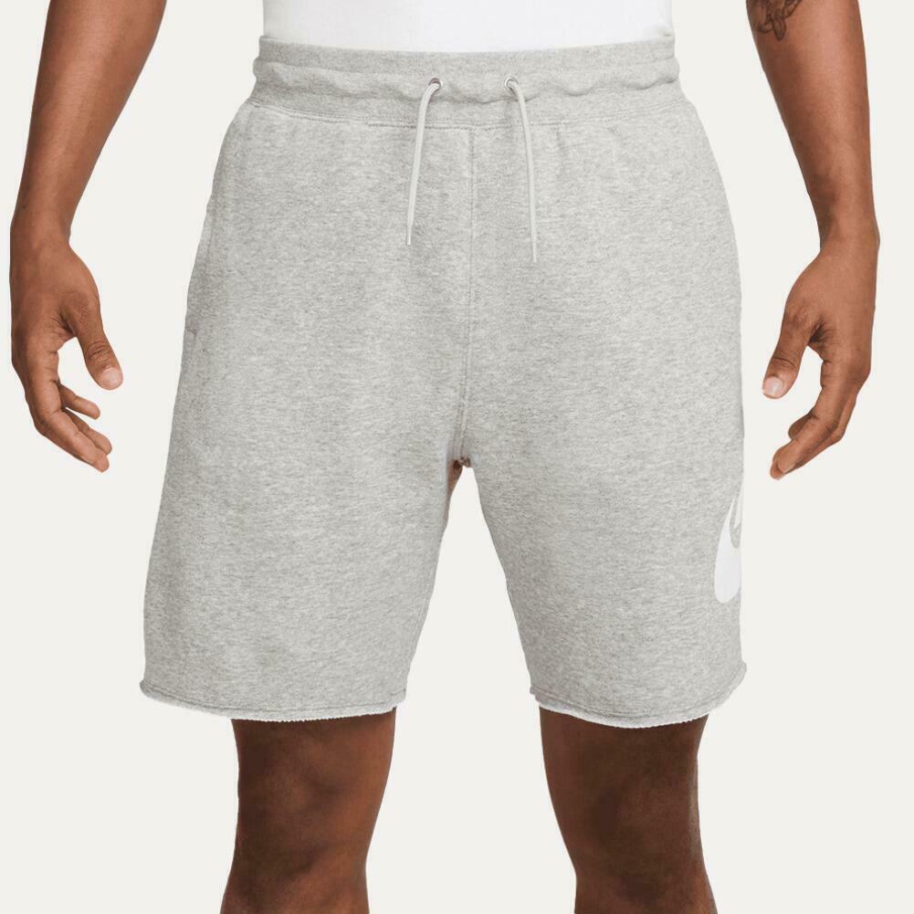 Nike Men's Shorts French Terry Alumni Nike Club Casual Cut Swoosh Logo Shorts