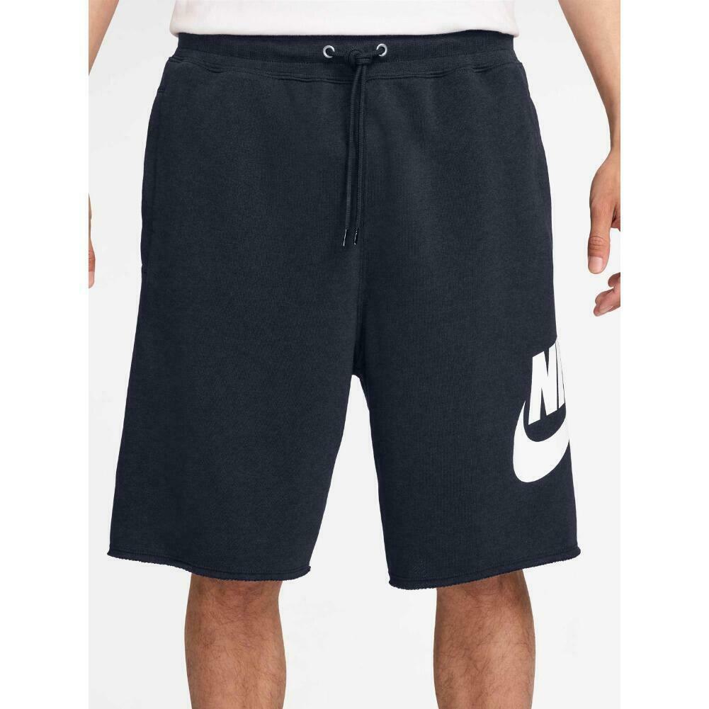 Nike Men's Shorts French Terry Alumni Nike Club Casual Cut Swoosh Logo Shorts