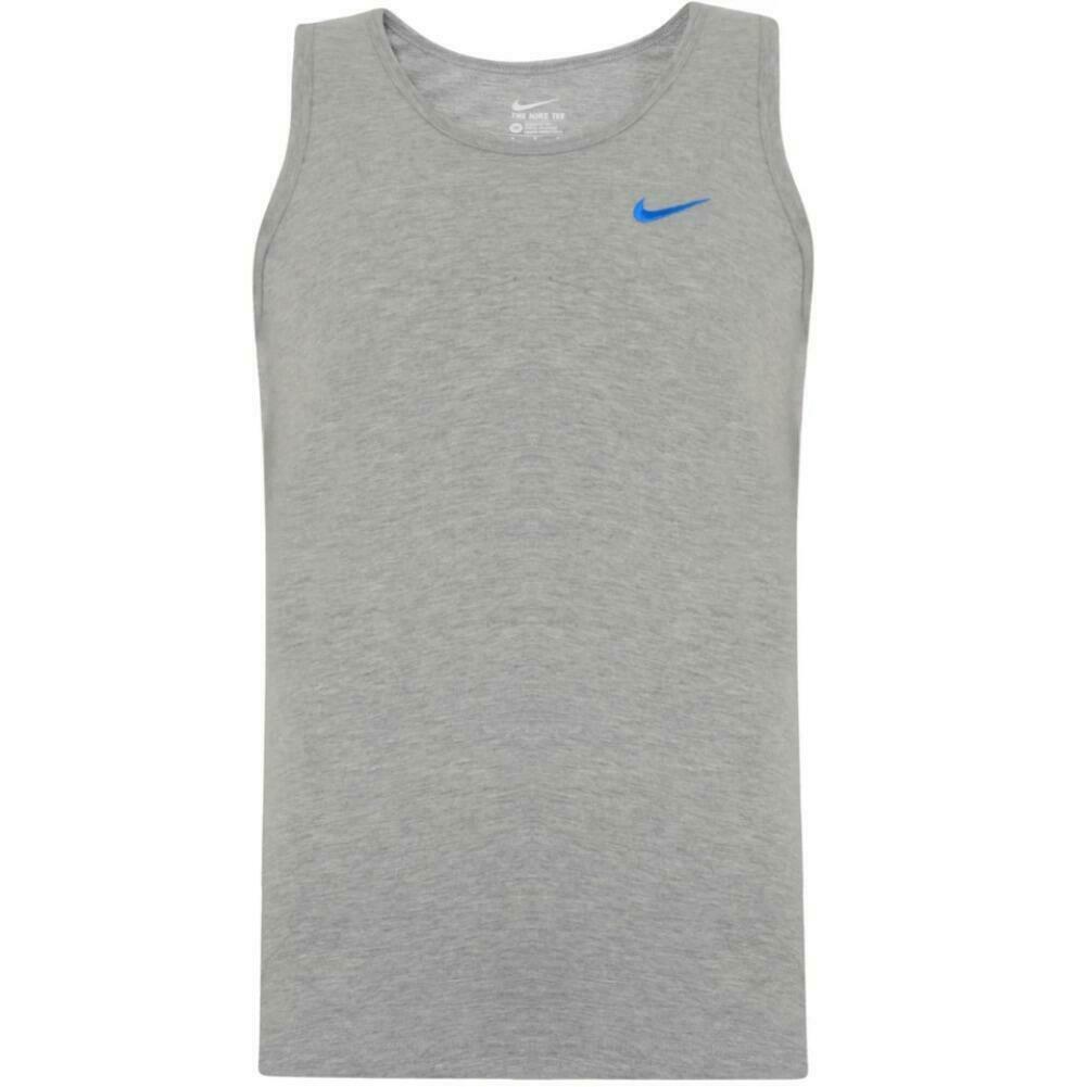 Nike Men's Tank Top Athletic Cut Fitness Work Out Sleeveless Shirt