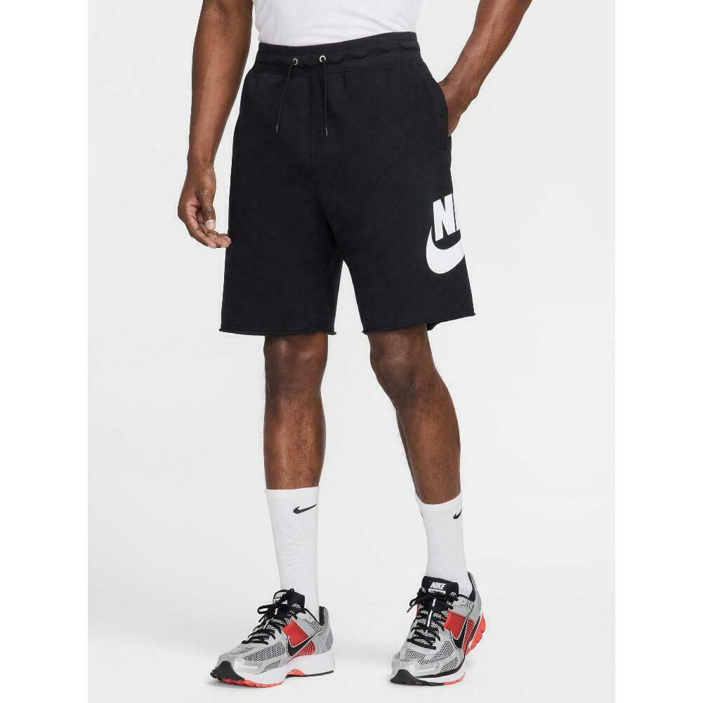 Nike Men's Shorts French Terry Alumni Nike Club Casual Cut Swoosh Logo Shorts