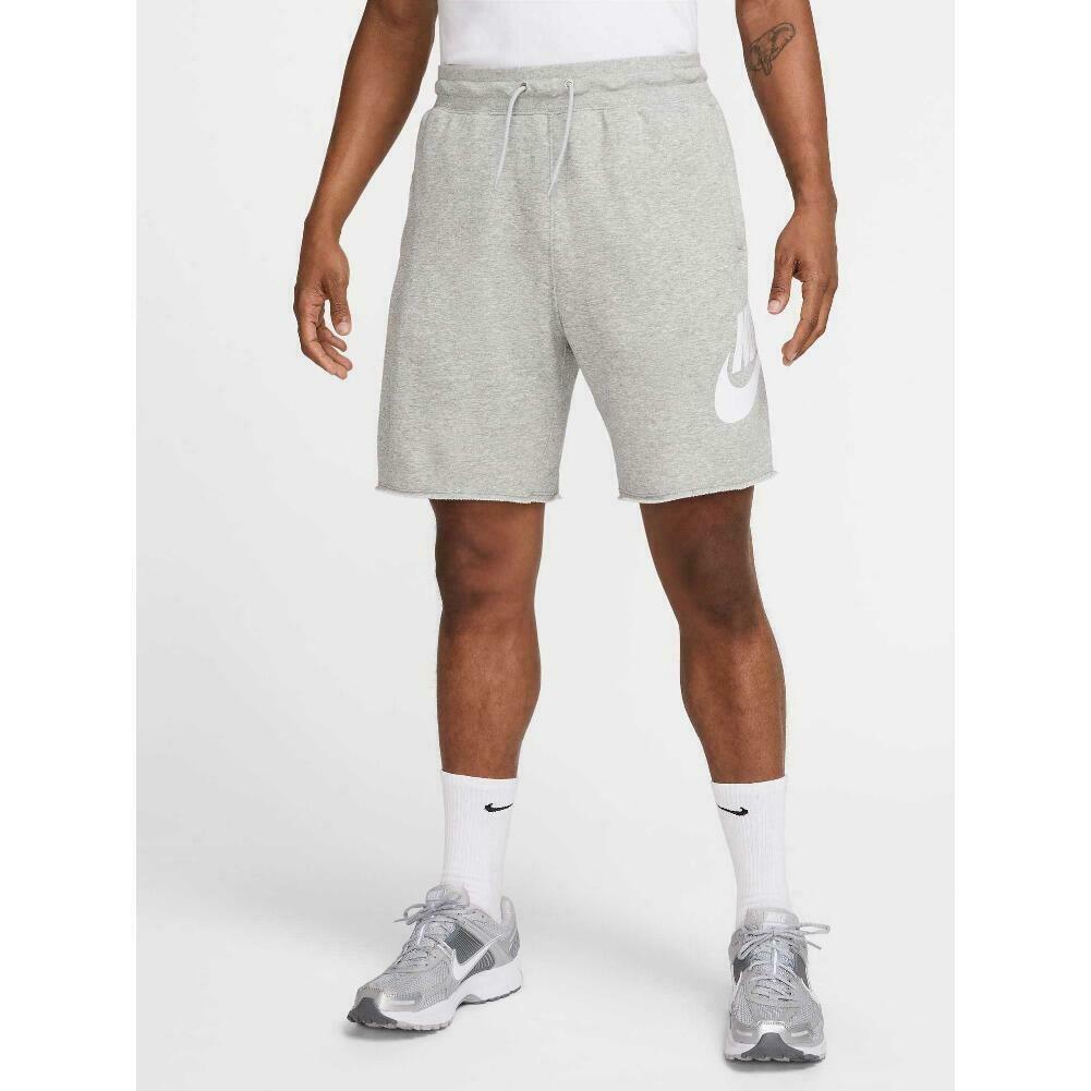 Nike Men's Shorts French Terry Alumni Nike Club Casual Cut Swoosh Logo Shorts
