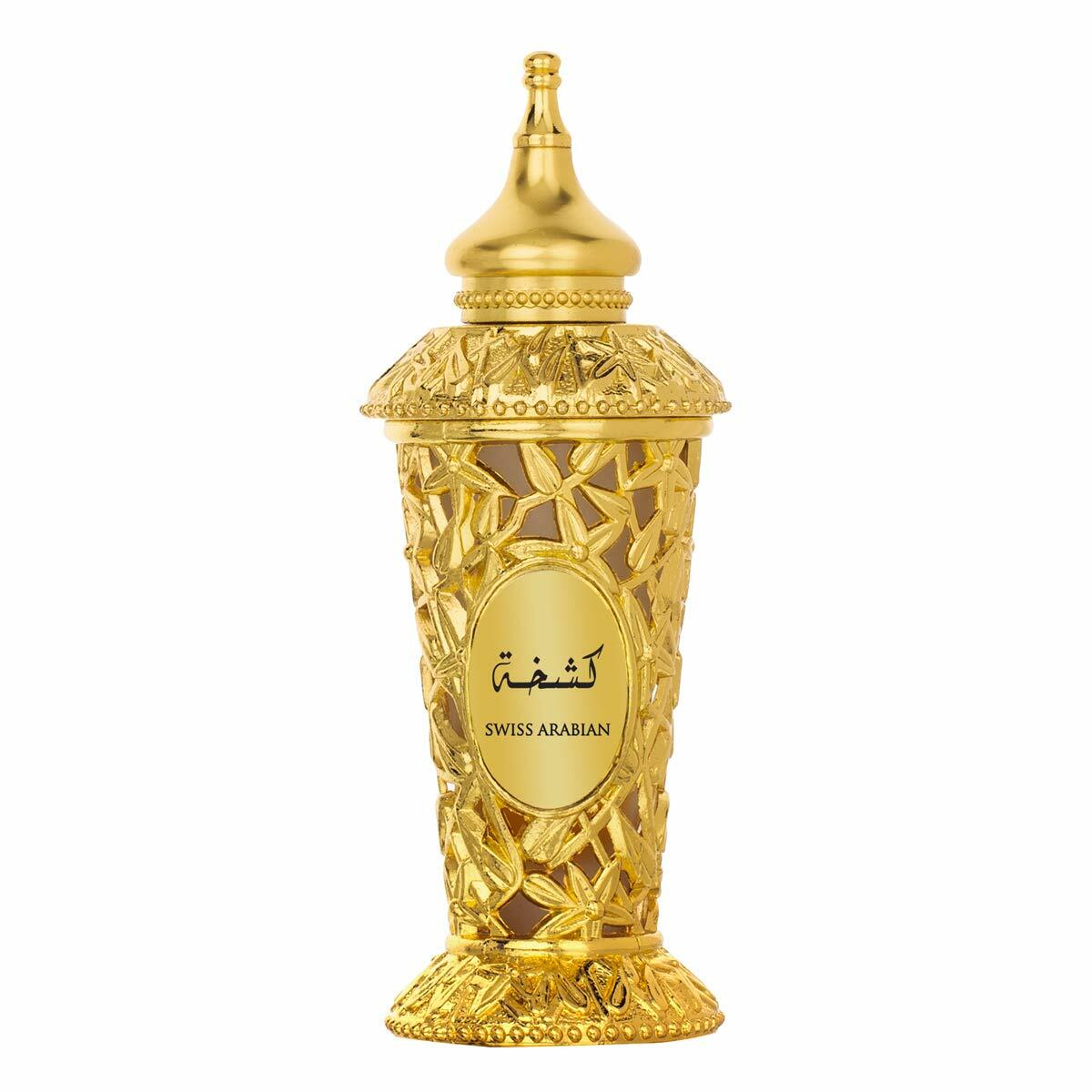 Swiss Arabian Kashkha by Swiss Arabian Concentrated Perfume Oil (Unisex) 0.6 oz for Men