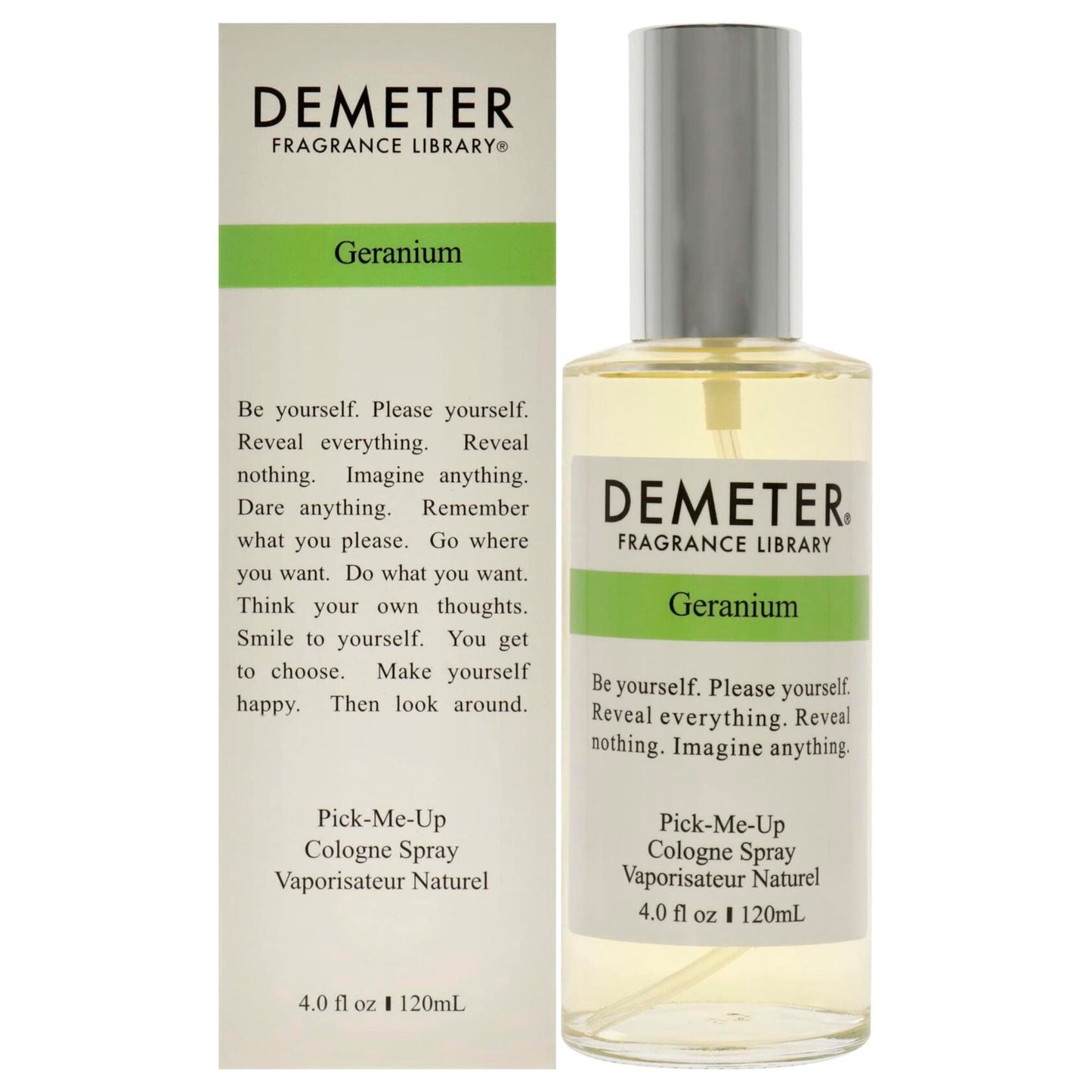 Demeter Geranium by Demeter Cologne Spray 4 oz for Women