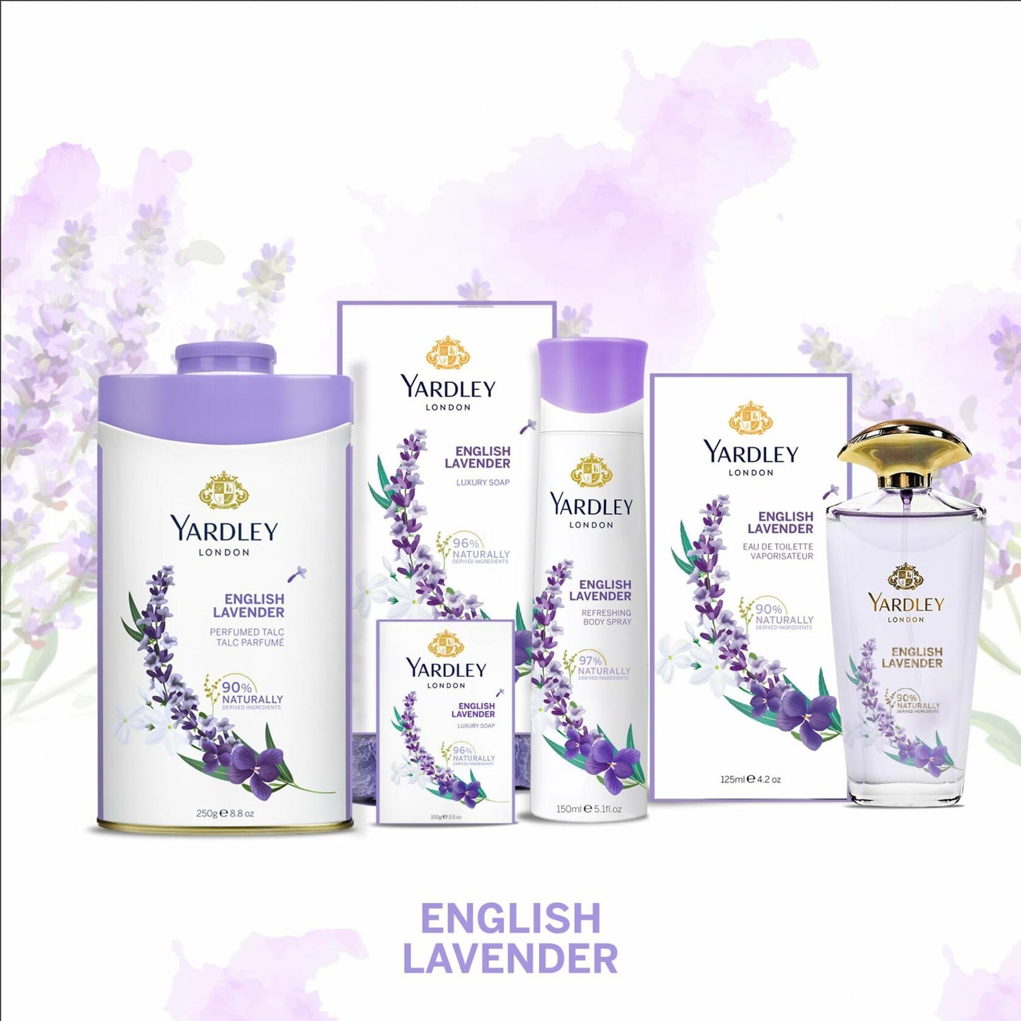 English Lavender by Yardley London Perfumed Talc 8.8 oz for Women