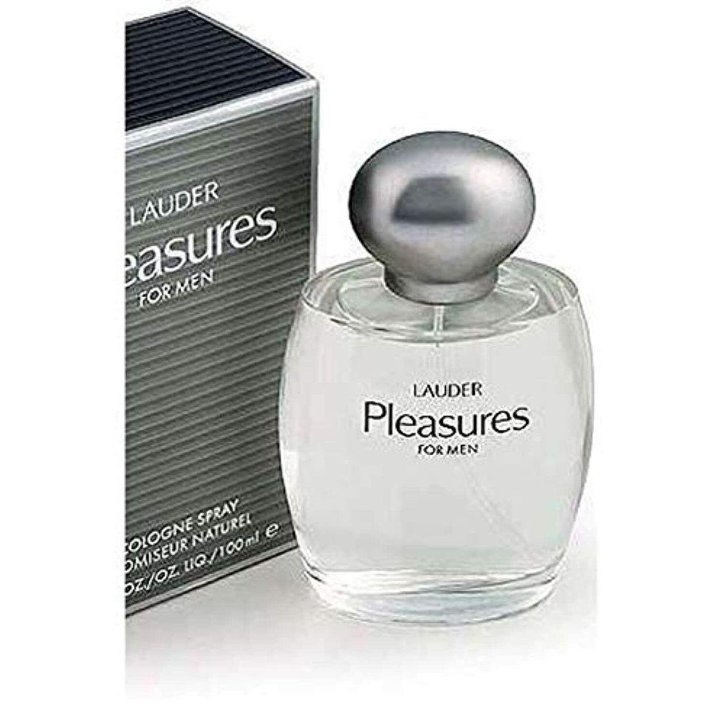 PLEASURES FOR MEN/ESTEE LAUDER COLOGNE SPRAY 3.4 OZ (M)