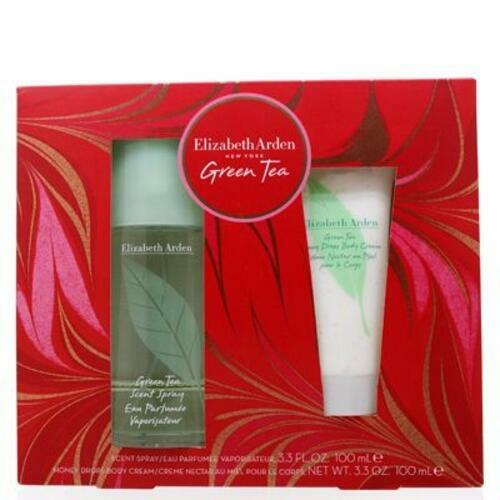 Elizabeth Arden Green Tea 3.3 Edp Sp + 3.3 Honey Drops B/C Women Set