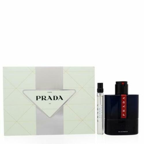 Prada Luna Rossa Ocean 2-Piece Gift Set (Eau de Parfum Spray 3.4 Fl Oz, Eau de Toilette Spray 0.34 Fl Oz)