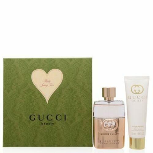 Gucci Guilty 1.6oz EDT Spray, 1.6oz Body Lotion Women 2 Pc Gift Set