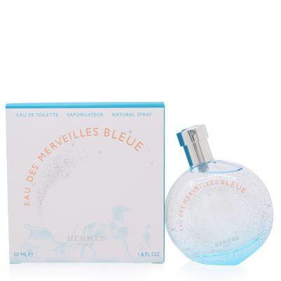 EAU DES MERVEILLES BLEUE/HERMES EDT SPRAY 1.6 OZ (50 ML) (W)