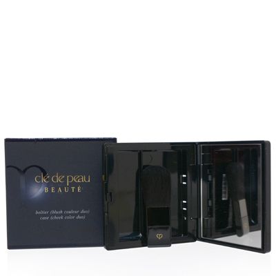 CLE DE PEAU/POWDER BLUSH DUO CASE AND BRUSH