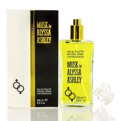 Alyssa Ashley Musk - Perfume for Men and Women with Citrus and Sicilian Bergamot - Long Lasting - Womens Fragrances - 6.8 oz EDT Spray