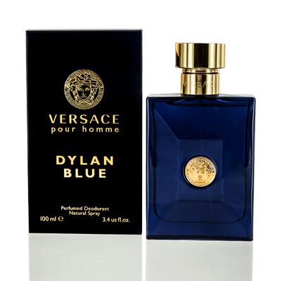 Versace Pour Homme Dylan Blue for Men 3.4 oz Perfumed Deodorant Spray
