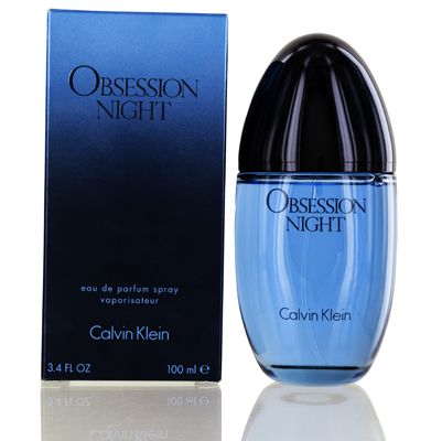 OBSESSION NIGHT/CALVIN KLEIN EDP SPRAY 3.4 OZ (W)