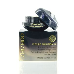 Shiseido Future Solution LX Eye and Lip Contour Regenerating Cream - 17 mL - Prevents & Smooths the Look of Wrinkles, Sagging & Puffiness for Radiant, Hydrated Skin