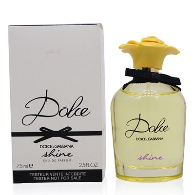 DOLCE SHINE/D&G EDP SPRAY TESTER 2.5 OZ (75 ML) (W)