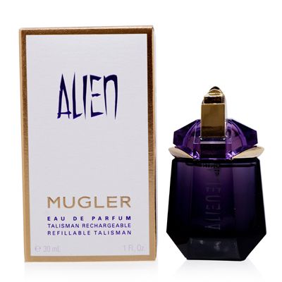 Mugler Alien - Eau de Parfum - Women's Perfume - Floral & Woody - With Jasmine, Wood, and Amber - Long Lasting Fragrance - 1.0 Fl Oz