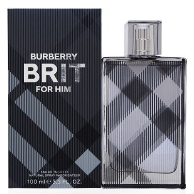 Burberry Brit eau de toilette spray for men, 3.4 Ounce