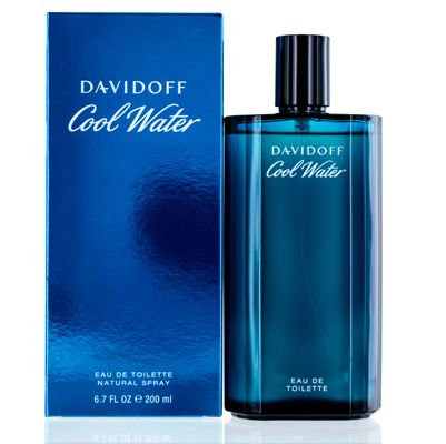 Davidoff Cool Water Eau de Toilette Spray for Men, 6.7 Ounce