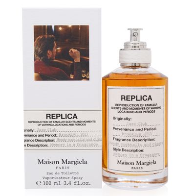 Maison Margiela - Replica - Jazz Club Eau de Toilette - Warm & Spicy Scent - With Vanilla, Rum Accord, & Tobacco - 3.4 Fl Oz