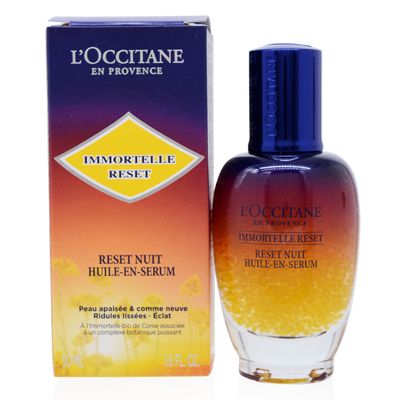 L'OCCITANE/IMMORTELLE OVERNIGHT RESET OIL-IN- SERUM 1.6 OZ (50 ML)