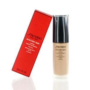 SHISEIDO/SYNCHRO SKIN SPF 20 LASTING LIQUID FOUNDATION (3) ROSE 1.0 OZ (30 ML)