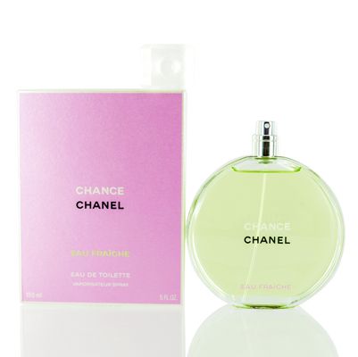 Chanel Chance Eau Fraiche for Women Eau De Toilette Spray, 5.0 Oz