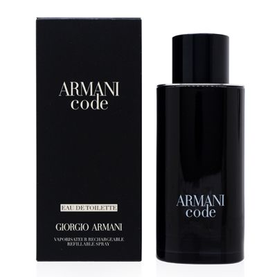 ARMANI CODE FOR MEN/GIORGIO ARMANI EDT SPRAY REFILLABLE 4.2 OZ (125 ML) (M)