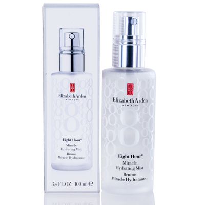 Elizabeth Arden Eight Hour Miracle Hydrating Face Mist, Dewy Facial Spray Moisturizer, Dry Skin Care with Antioxidants & Glycerin, 3.4 fl oz