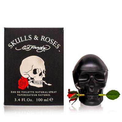 Ed Hardy CHRISTIAN AUDIGIER Skulls & Roses FOR MEN 3.4 oz Eau De Toilette Spray