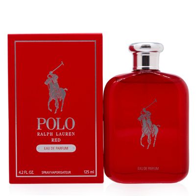 RALPH LAUREN FRAGRANCES Polo Red - Eau de Parfum - Men's Cologne - Woody & Spicy - With Ginger, Sage, and Cedarwood - Medium Intensity - 4.2 Fl Oz