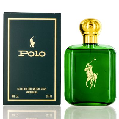 RALPH LAUREN FRAGRANCES Polo - Eau de Toilette - Men's Cologne - Woody & Spicy - With Pine, Patchouli, Leather, and Tobacco - Medium Intensity - 8 Fl Oz