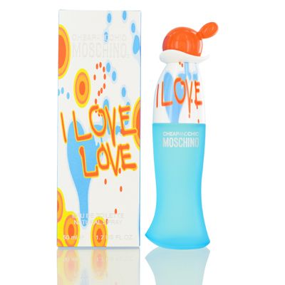 Moschino I Love Love Cheap and Chic For Women. Eau De Toilette Spray 1.7 Ounces