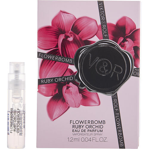 FLOWERBOMB RUBY ORCHID by Viktor & Rolf 0.04 OZ Authentic