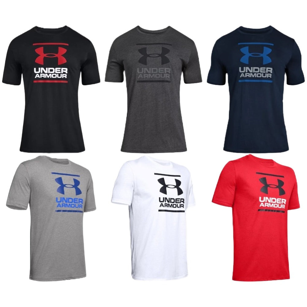 Under Armour Men's T-Shirt GL Foundation Boxed Athletic Crew Neck Tee 1326849