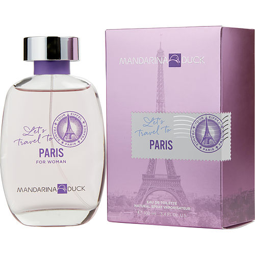 MANDARINA DUCK LET'S TRAVEL TO PARIS by Mandarina Duck EDT SPRAY 3.4 OZ