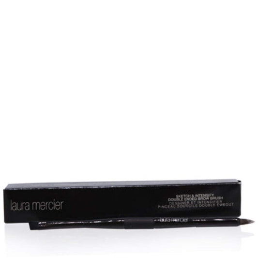 Laura Mercier Beauty Makeup Sketch & Intensify Double Ended Brow Brush - Black