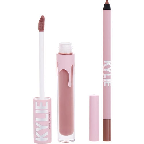 Kylie By Kylie Jenner by Kylie Jenner Velvet Lip Kit: Velvet Liquid Lipstick 3ml + Lip Liner 1.1g - # 700 Bare Velvet  --2pcs