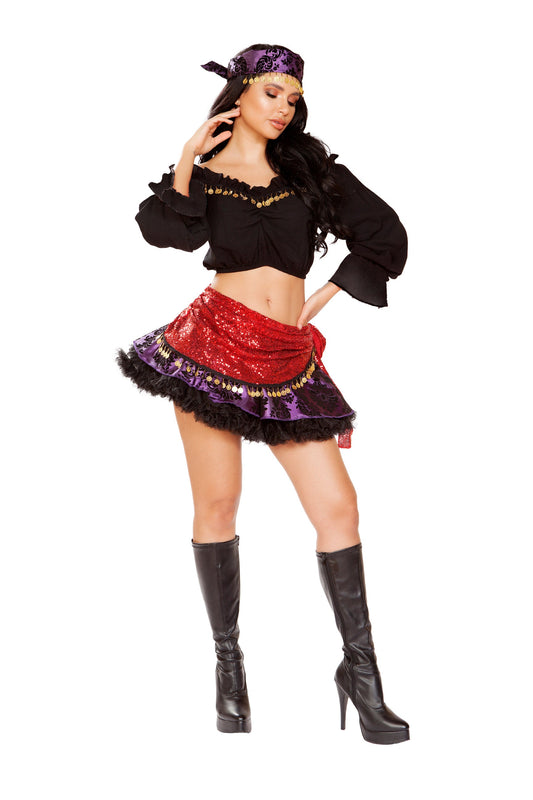 Black/Red/Purple