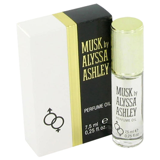 Alyssa Ashley Musk - Perfume Oil for Men and Women with Citrus and Sicilian Bergamot - Travel Size Perfume Mini Fragrances - 0.25 oz Parfum Oil
