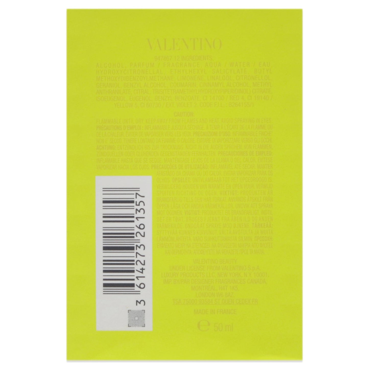 Valentino Valentino Donna Born In Roma Yellow Dream EDP Spray Women 1.7 oz