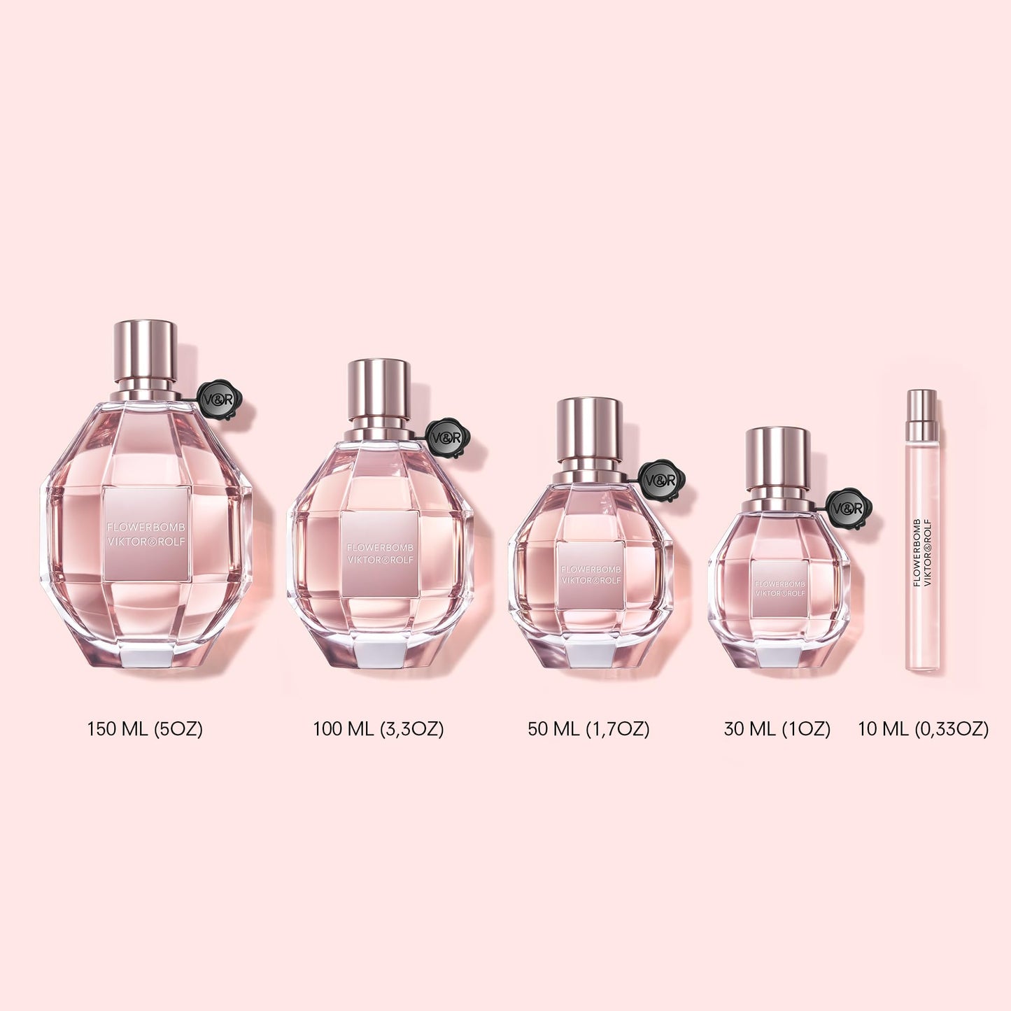 Viktor&Rolf - Flowerbomb Eau de Parfum - Women's Perfume - Floral & Woody - With Notes of Vanilla, Jasmine, & Rose - 0.68 Fl Oz