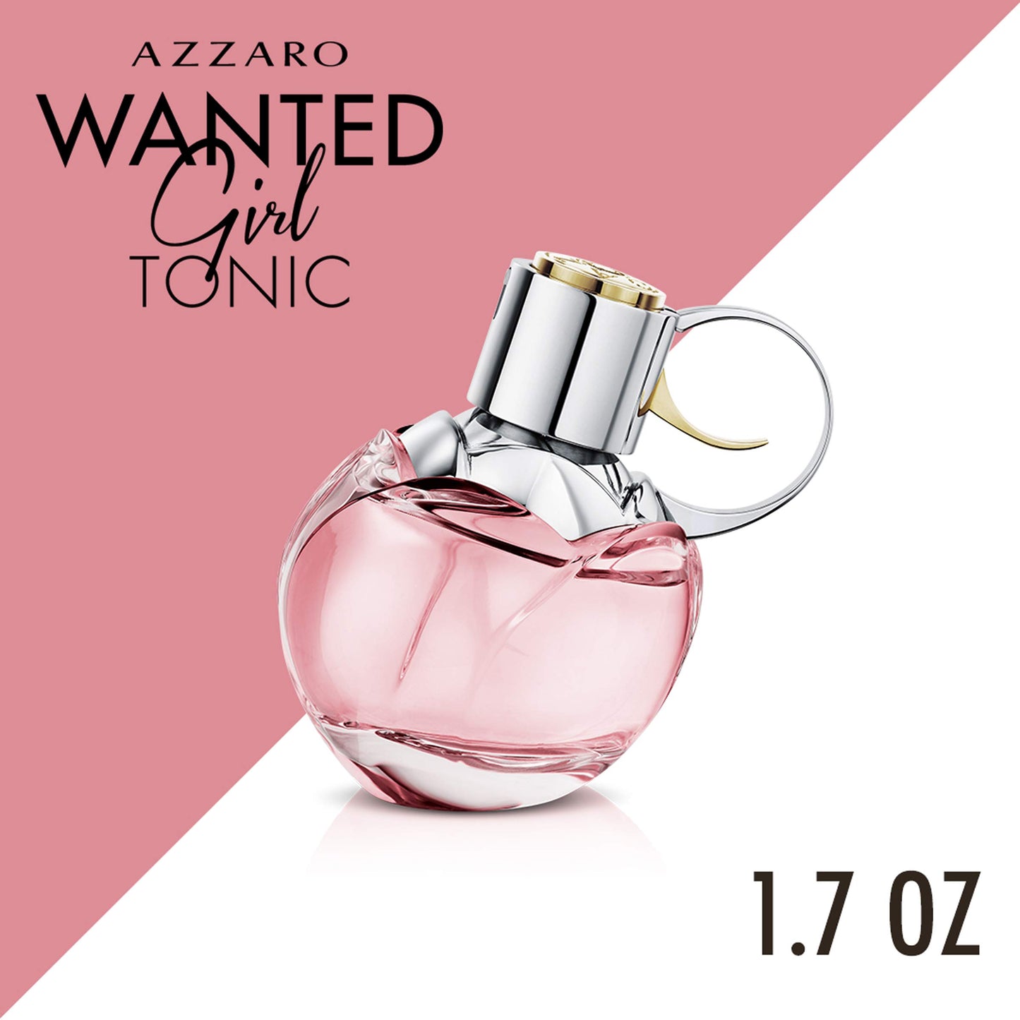 Azzaro Wanted Girl Tonic Eau de Toilette - Perfume for Women - 1.7 Fl Oz